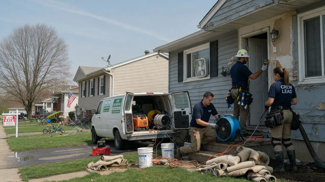 Flood Cleanup in Huntington Woods, MI near me